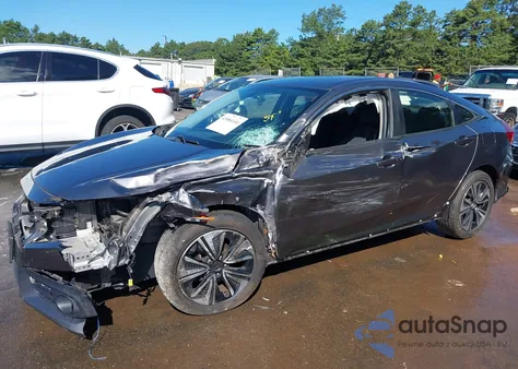 2018 Honda Civic Ex-T из США, поврежденный, VIN JHMFC1F37JX026871